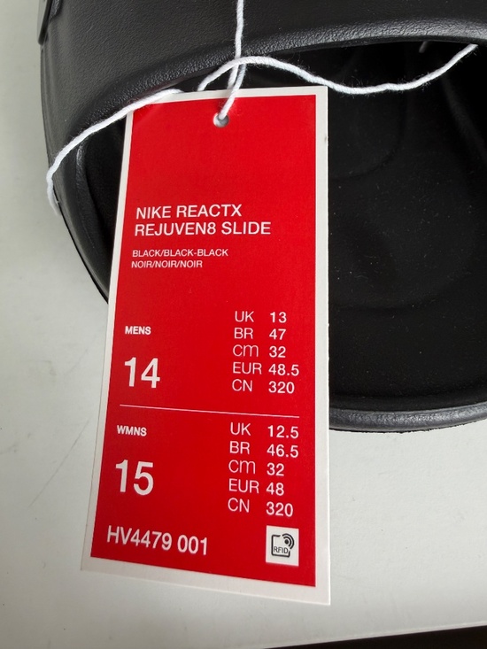Unisex Sandals Nike Reactx Rejuven8 Slide Black main image 4